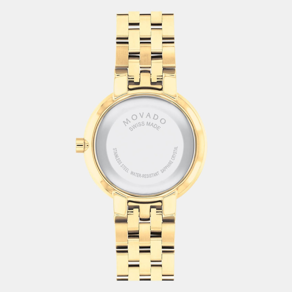 Museum Women Quartz Green Dial Analog Stainless Steel Watch 607942