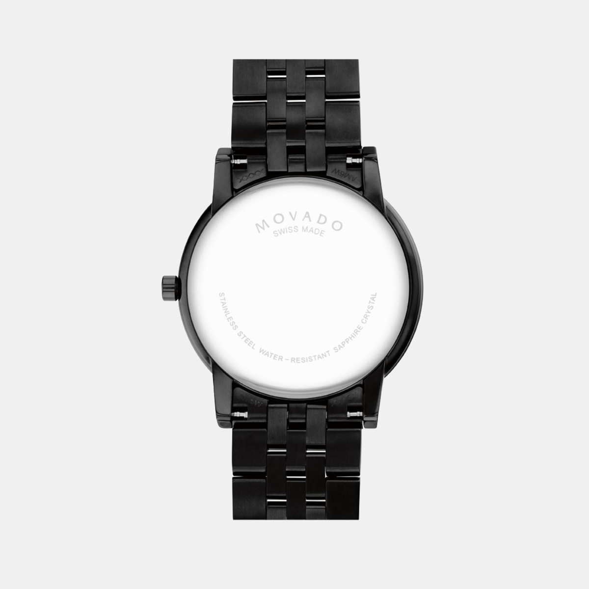 Movado Men Round Black watch