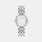 Museum Women Quartz Silver Dial Analog Stainless Steel Watch 608007