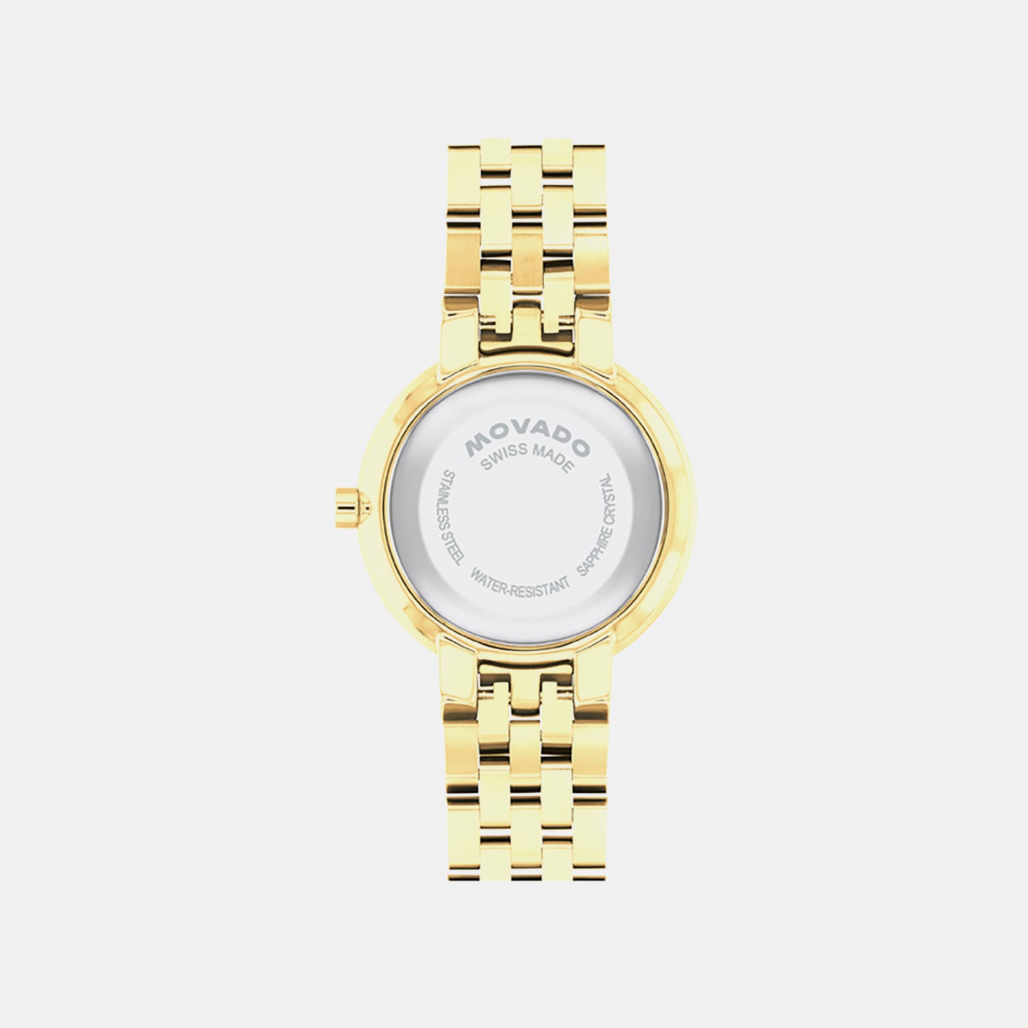 Museum Women Quartz Gold Dial Analog Stainless Steel Watch 608009
