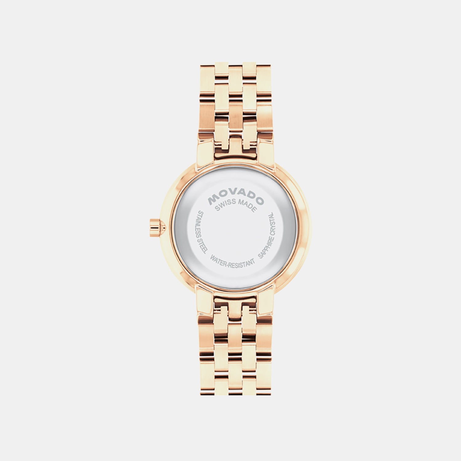 Museum Women Quartz Pink Dial Analog Stainless Steel Watch 608014