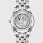 Museum Taga Men Automatic Black Dial Analog Stainless Steel Watch 608073