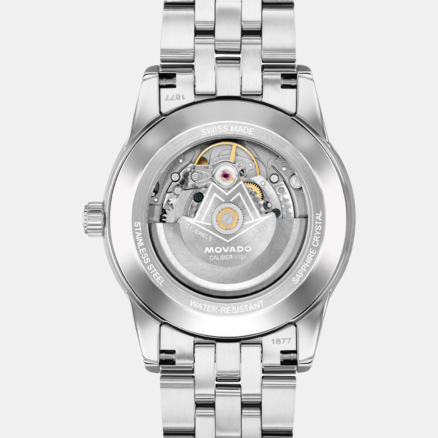 Museum Taga Men Automatic Blue Dial Analog Stainless Steel Watch 608075