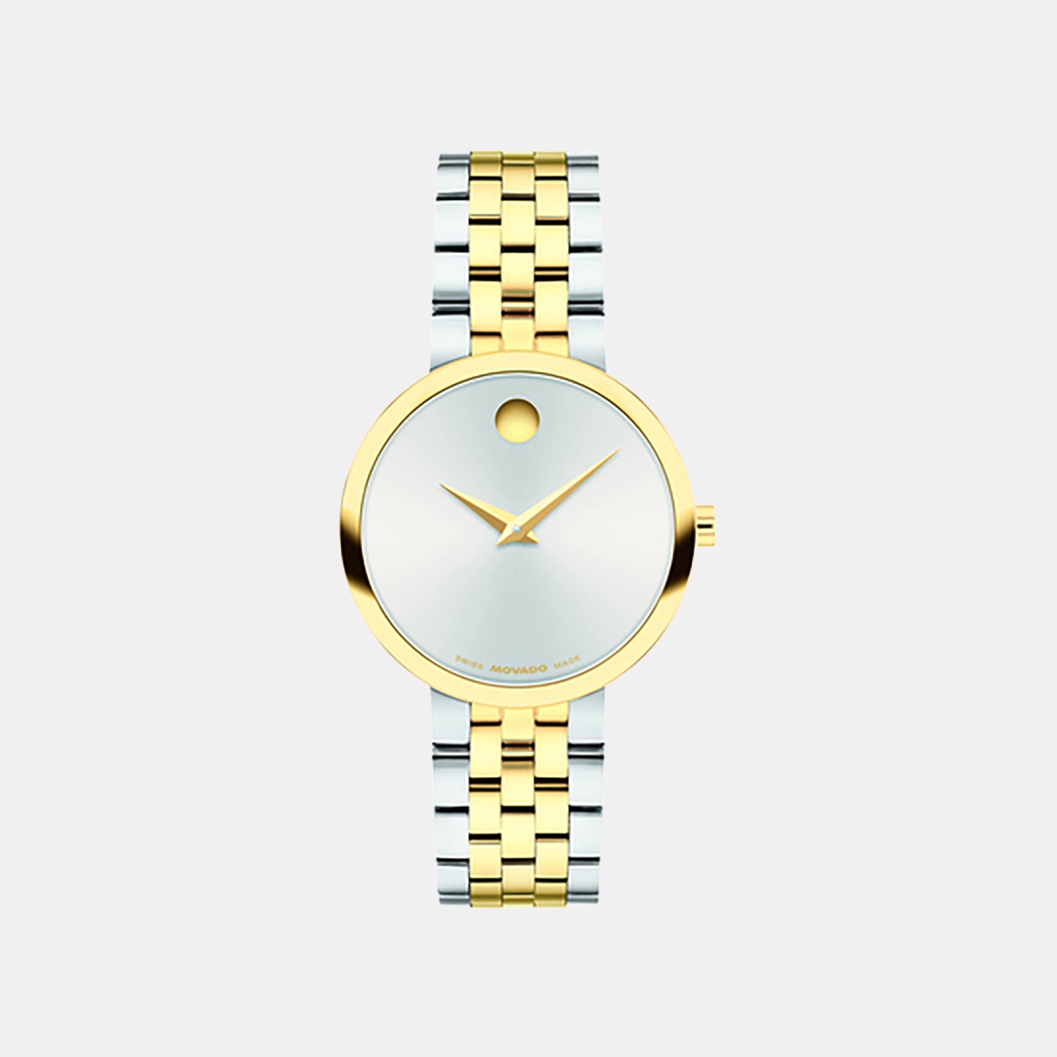 Museum Classic Women Quartz Silver Dial Analaog Stainless Steel Watch 608202