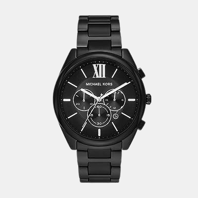 Michael Kors Round Black Analog watch