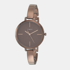 Timex Round Brown Analog watch