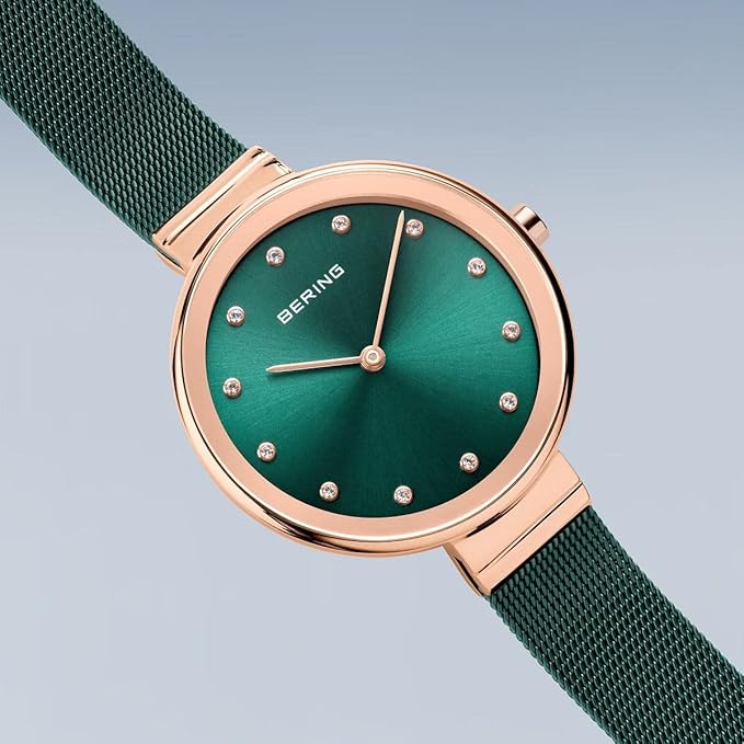 Bering Stainless Steel Green watch