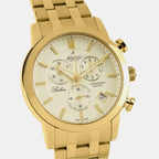Sealine Men Quartz Champagne Dial Chronograph Stainless Steel Watch 62455.45.31