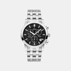 Sealine Men Quartz Black Dial Chronograph Stainless Steel Watch 62455.41.61