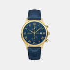 Seabase Men Quartz Blue Dial Analog Stainless Steel Watch 64452.45.58