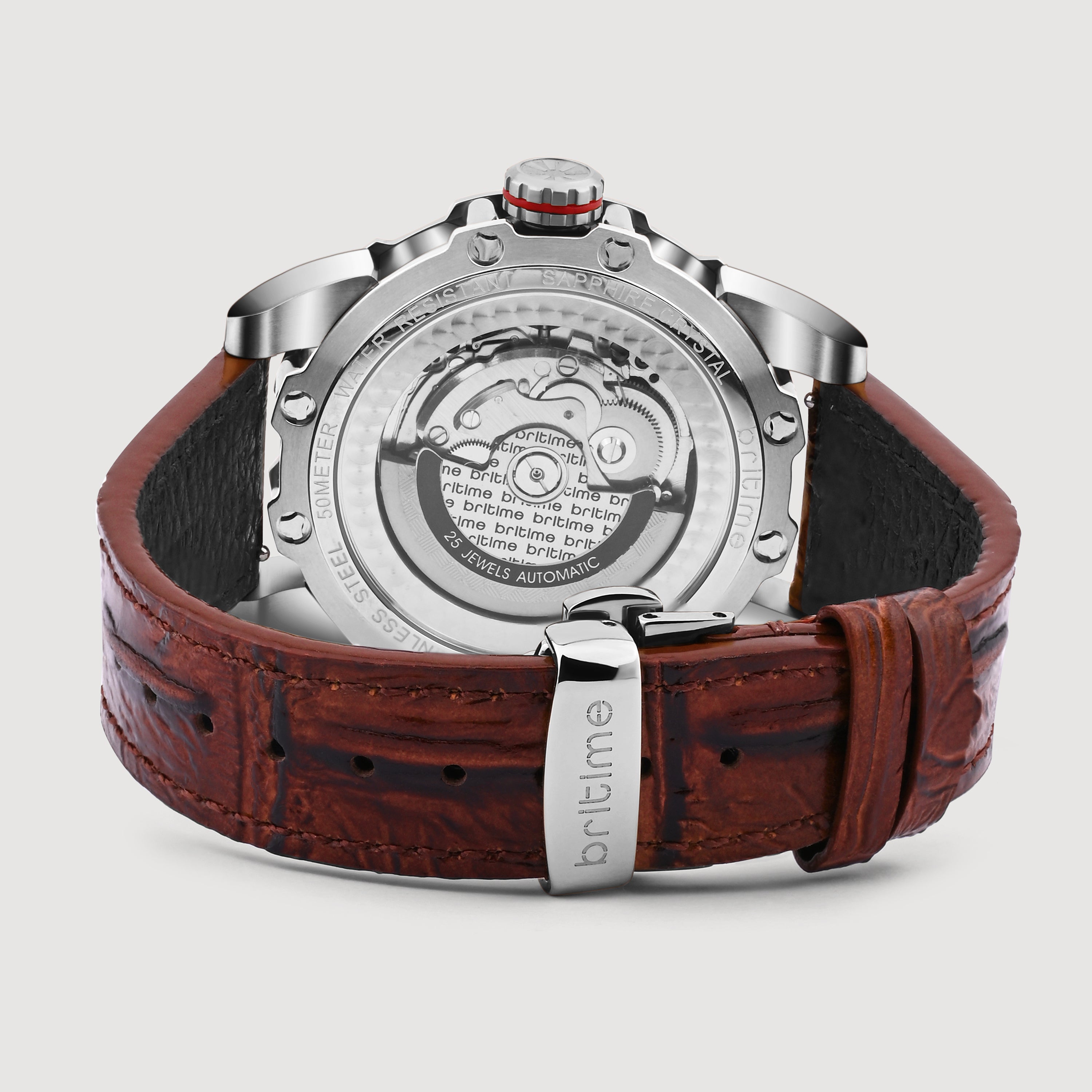 Britime Round Automatic Analog Men watch