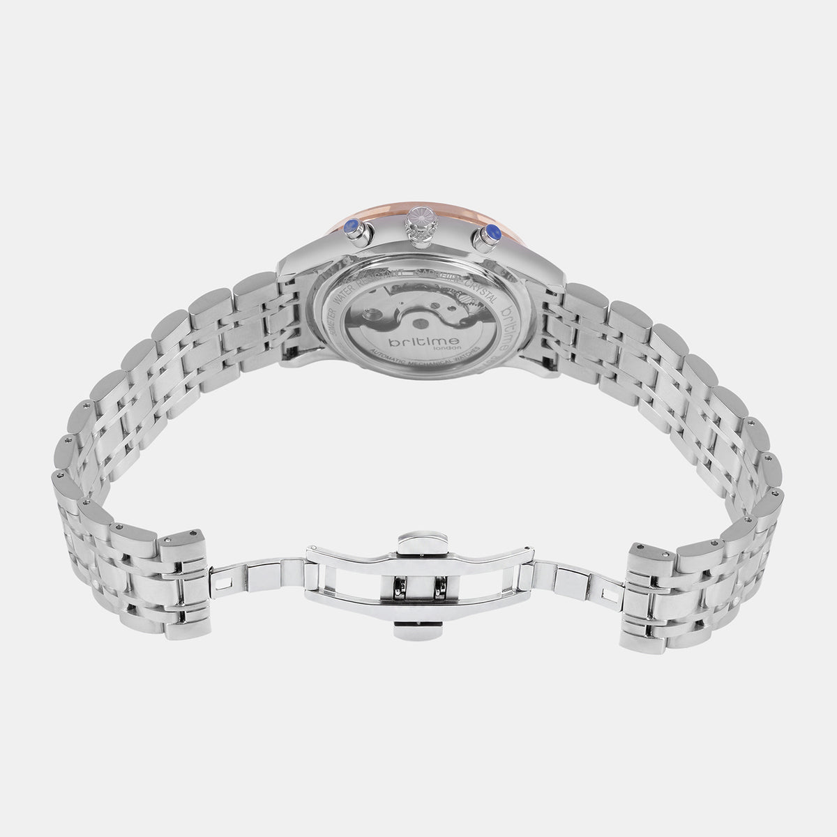 Celestial Men Automatic Grey Dial Multi-Function Metal Watch 867-M31505