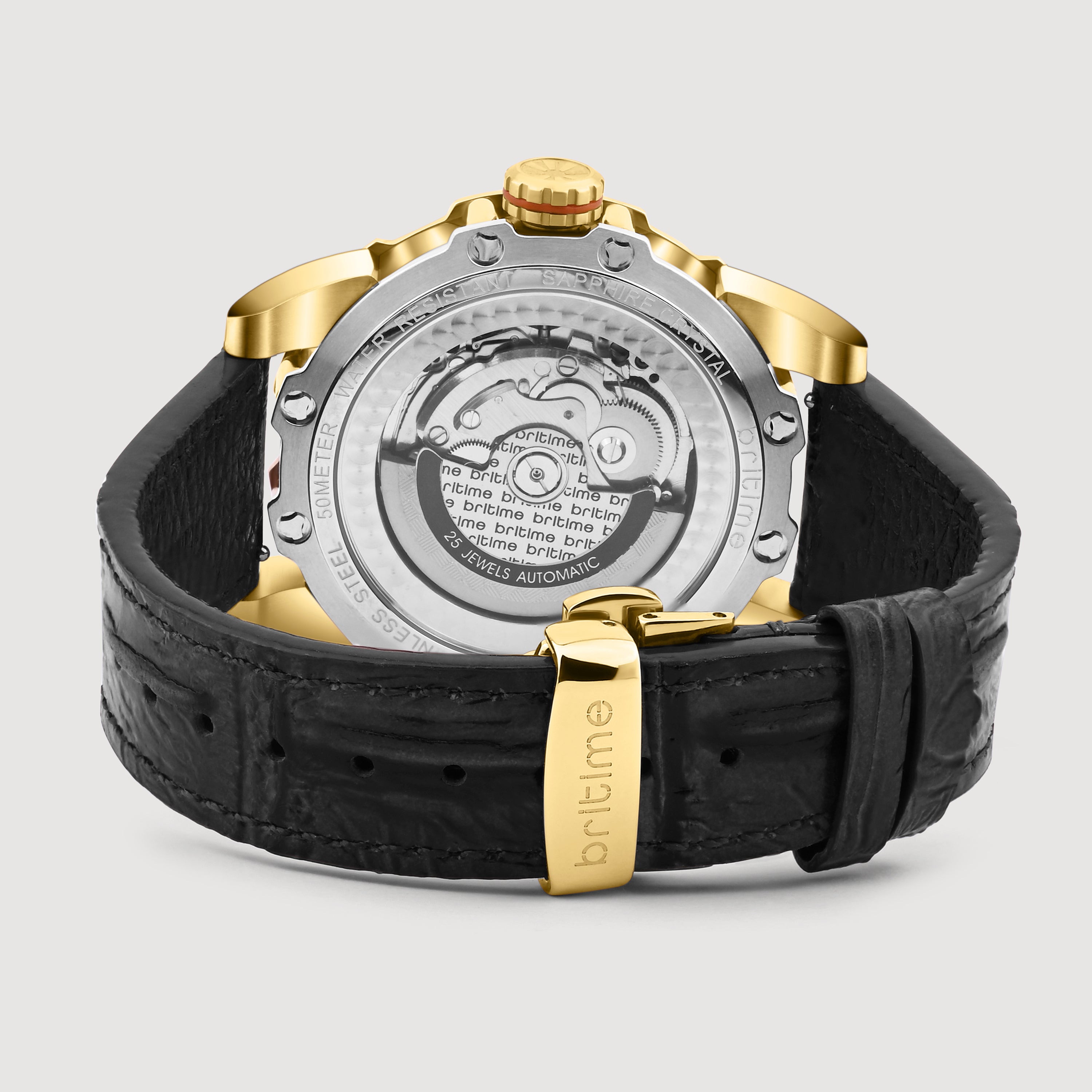 Britime Round Automatic Analog Men watch