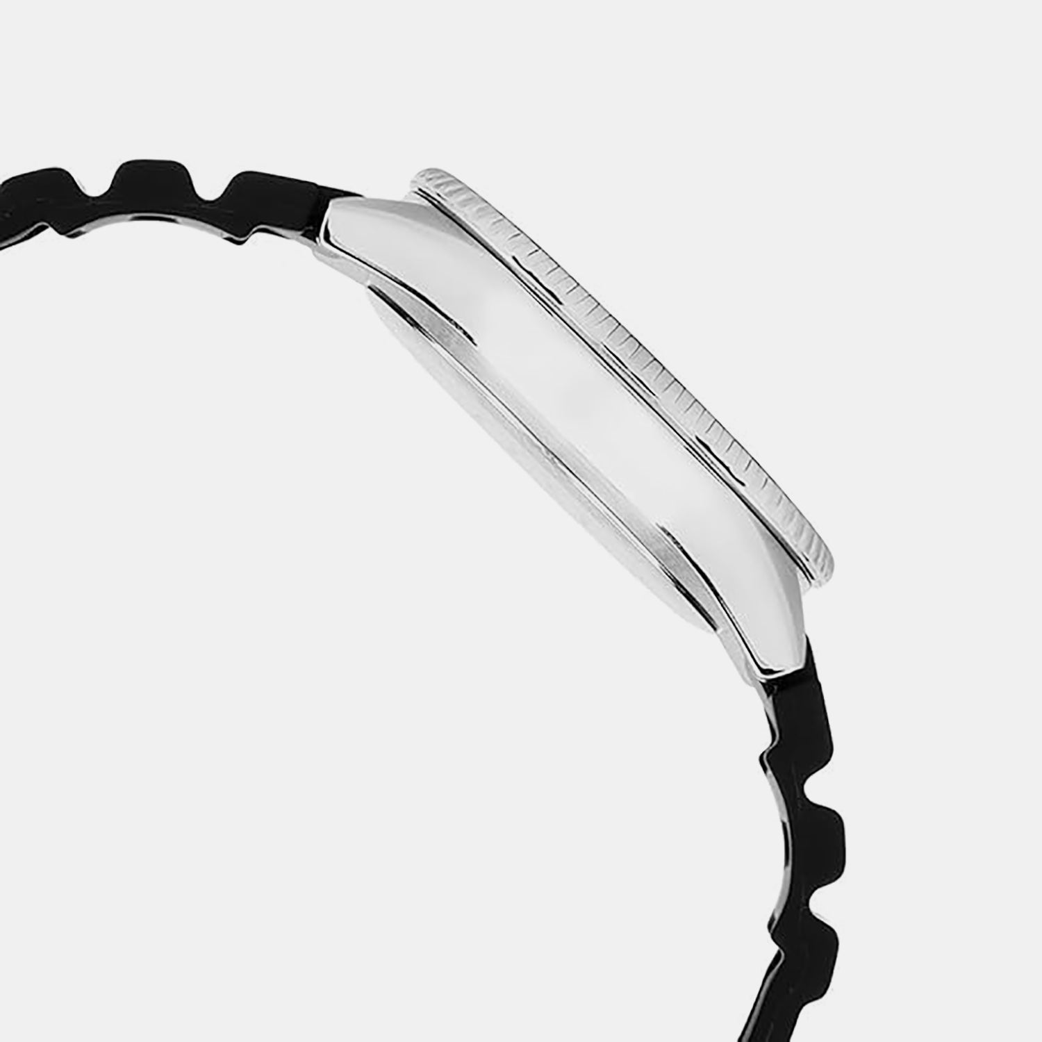 Enticer Men Quartz Black Dial Analog Resin Watch A2194