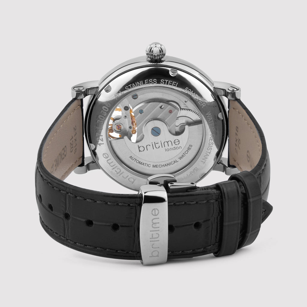 Britime Round Automatic Analog Men watch