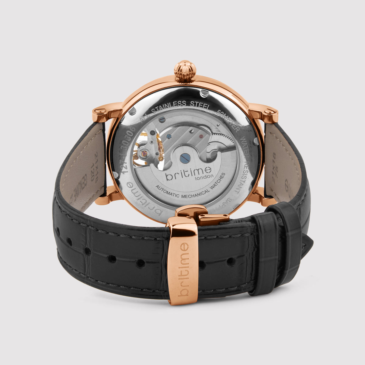 Britime Round Automatic Analog Men watch