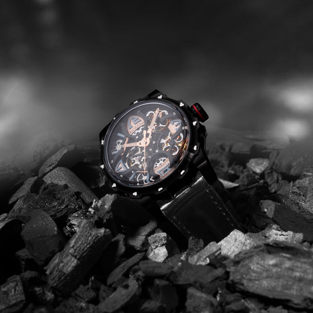 Britime 45 mm Black Automatic watch