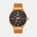 Mont Neo Round Black Multi-Function watch