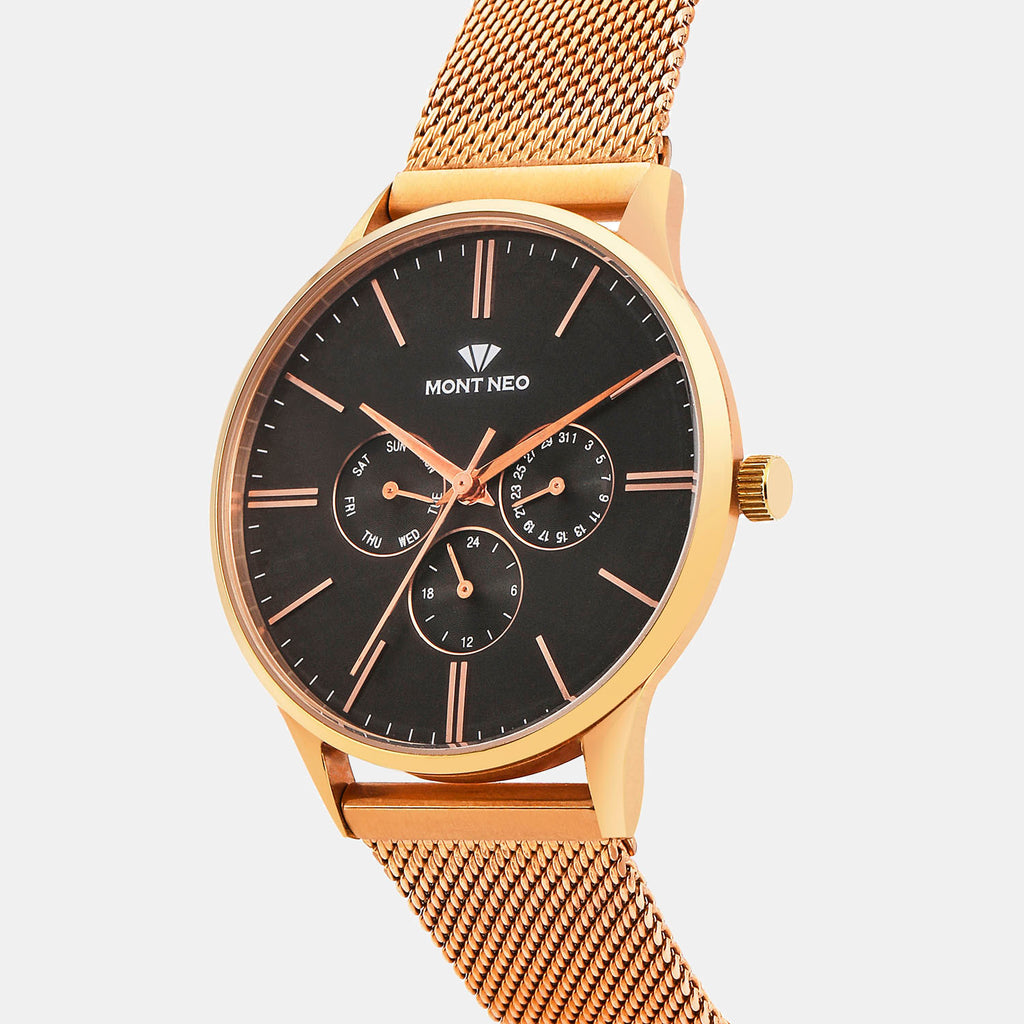 Mont Neo 38 mm Round Quartz watch