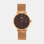 Mont Neo Round Brown Analog watch
