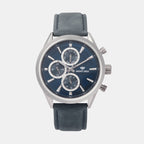 Mont Neo Round Blue Multi-Function watch
