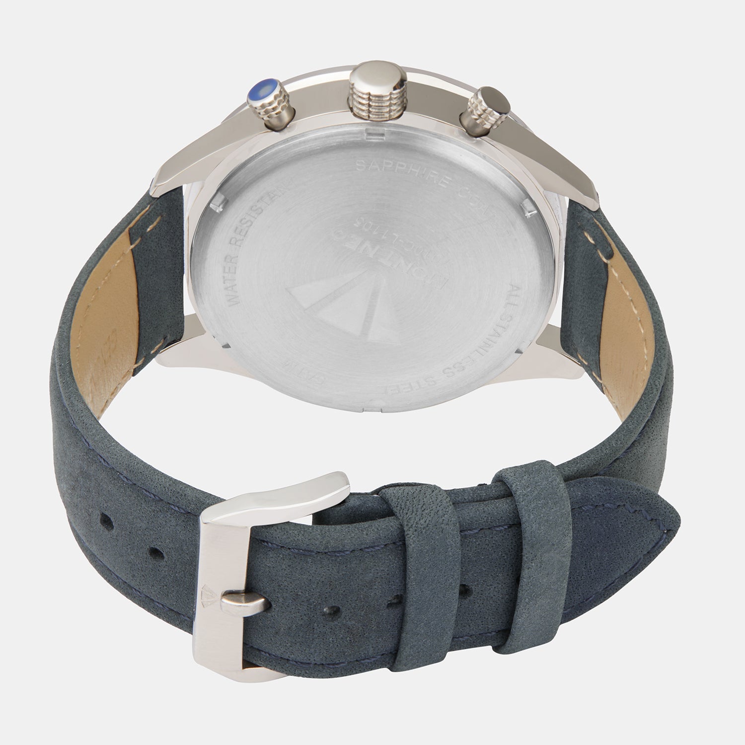 Mont Neo Men Round Blue watch