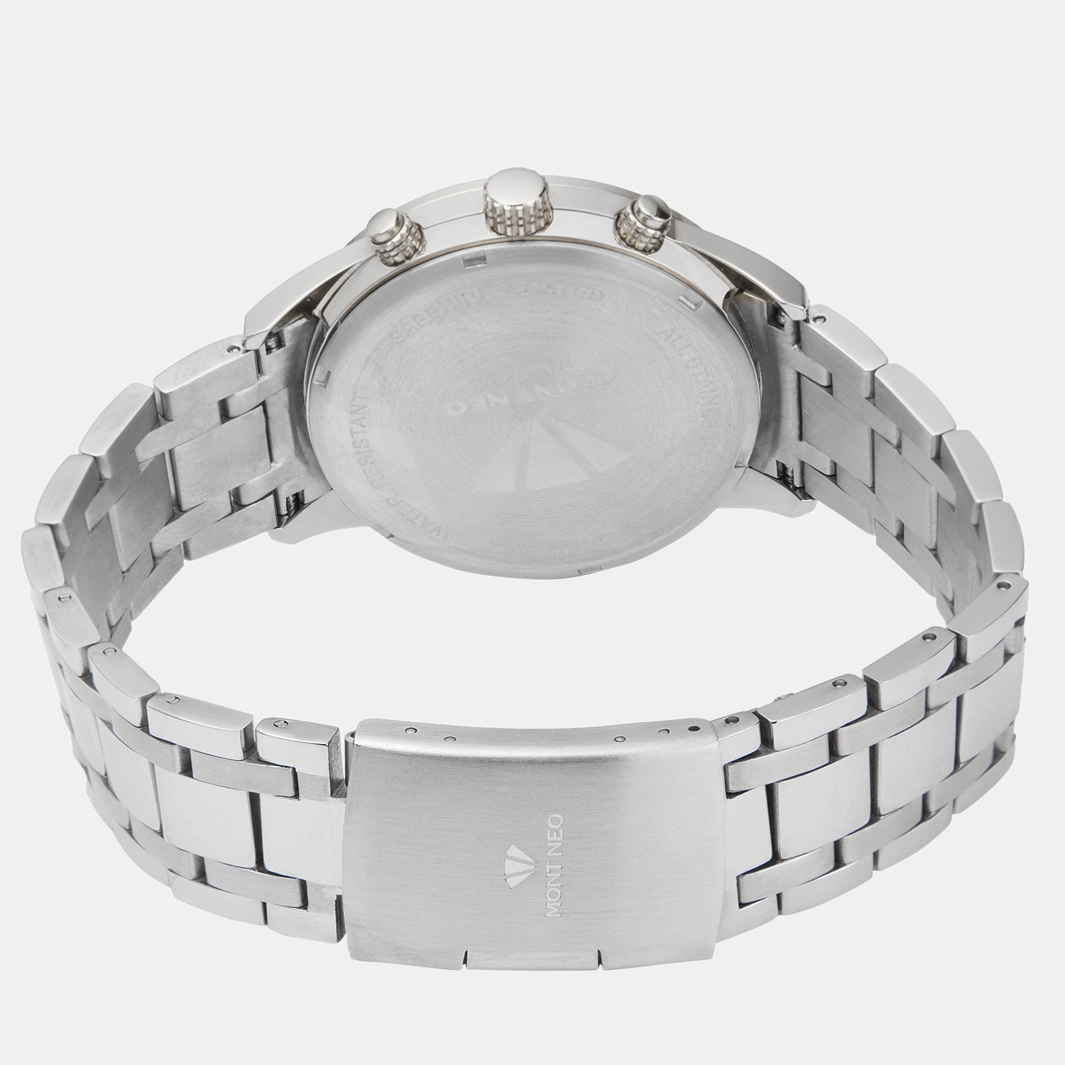 Mont Neo Men Round Silver watch