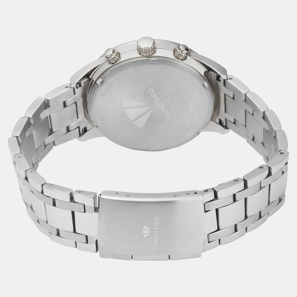 Mont Neo Men Round Gun watch