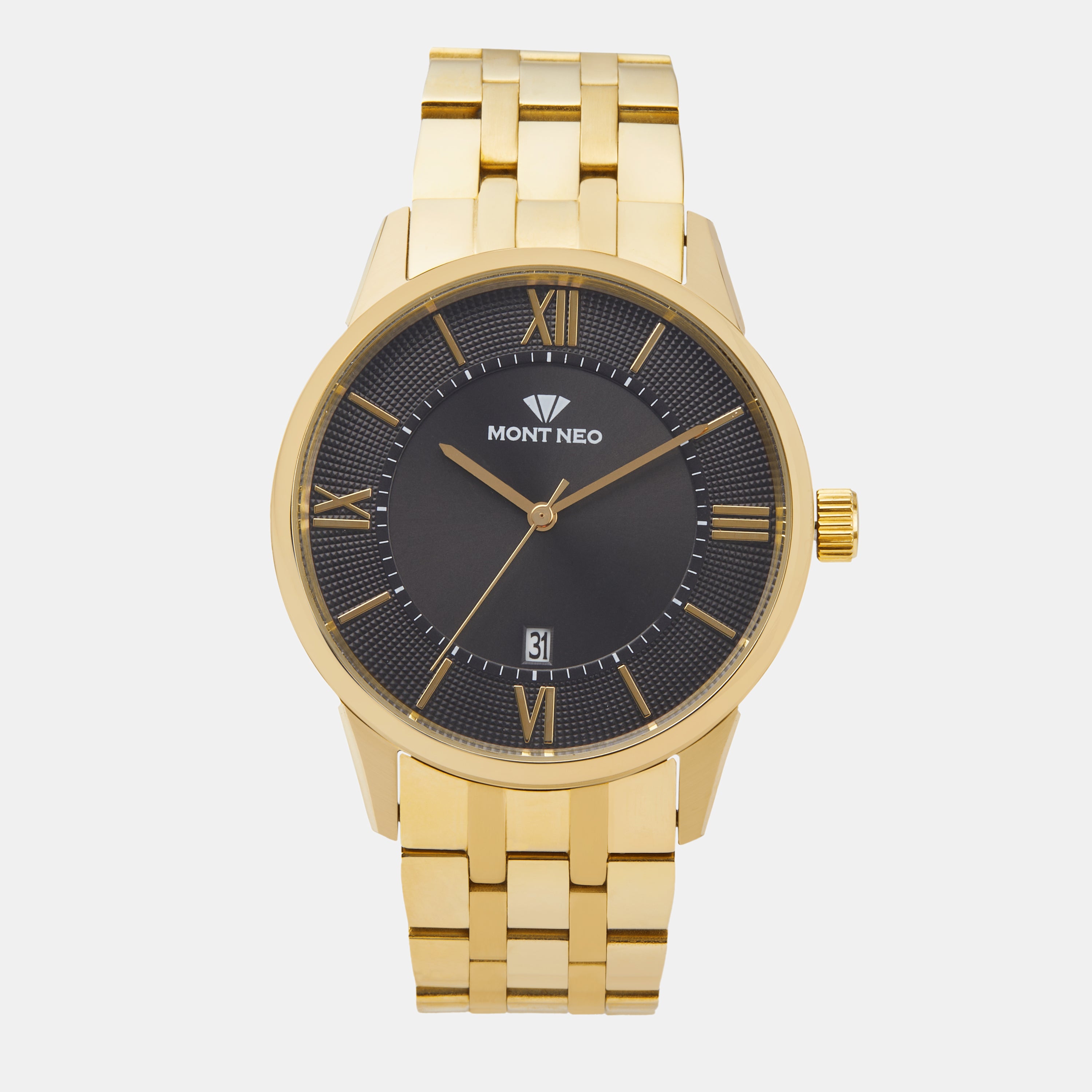 Mont Neo Round Black Analog watch