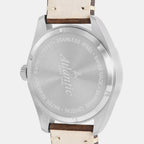 Men Quartz Grey Dial Analog Leather Watch 70351.41.41R