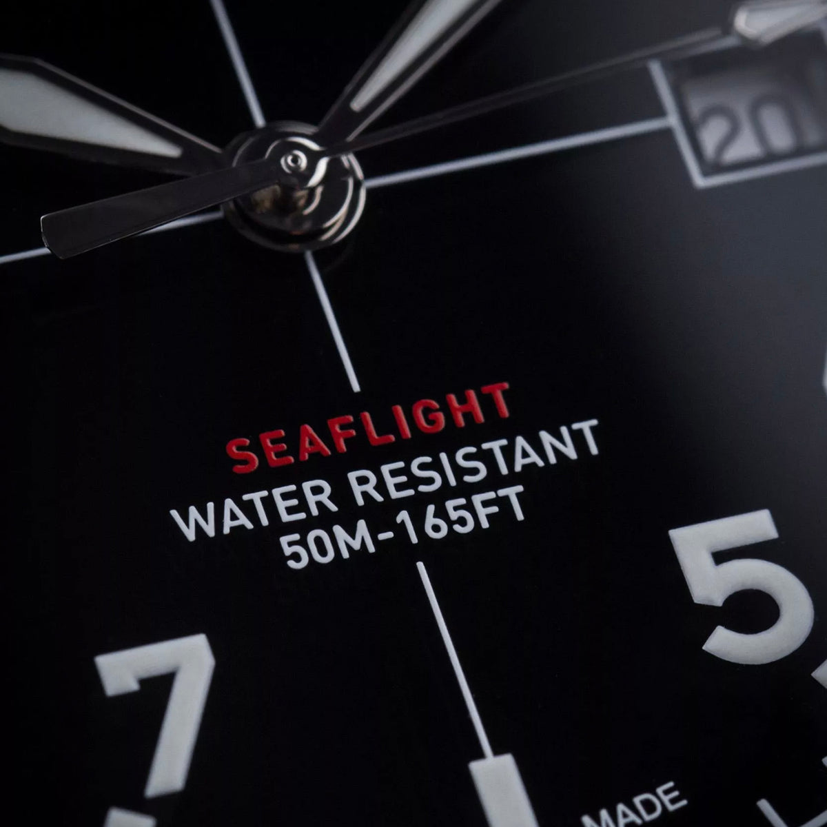 Seaflight Men Quartz Black Dial Analog Stainless Steel Watch 70356.41.65
