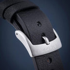 Men Quartz Black Dial Analog Leather Watch 70362.41.69