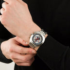Men Quartz Blue Dial Chronograph Stainless Steel Watch 70467.41.55
