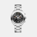Men Quartz Black Dial Chronograph Stainless Steel Watch 70467.41.69