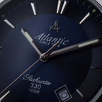 Men Quartz Blue Dial Analog Stainless Steel Watch 71365.41.51