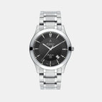 Atlantic Men Quartz Grey Dial Analog Stainless Steel Watch 71365.41.61-1