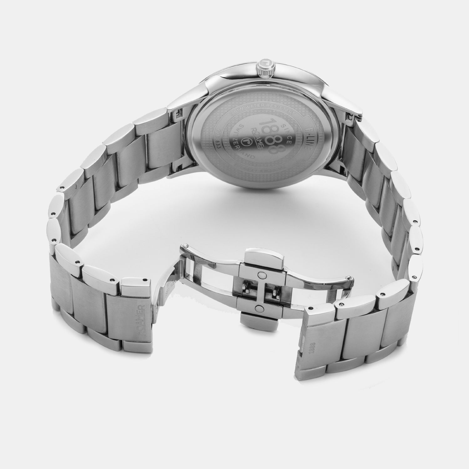 R-Line Classic Men Quartz Burgundy Dial Analog Stainless Steel Watch 718833 41 65 70