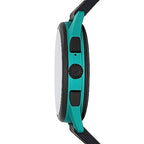 Emporio Armani Men Round Black watch