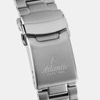 Seacloud Diver Men Quartz White Dial Analog Metal Watch 73375.41.21
