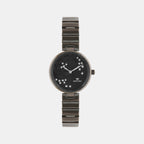 Women Quartz Grey Dial Analog Stainless Steel Watch 7504B-M8816