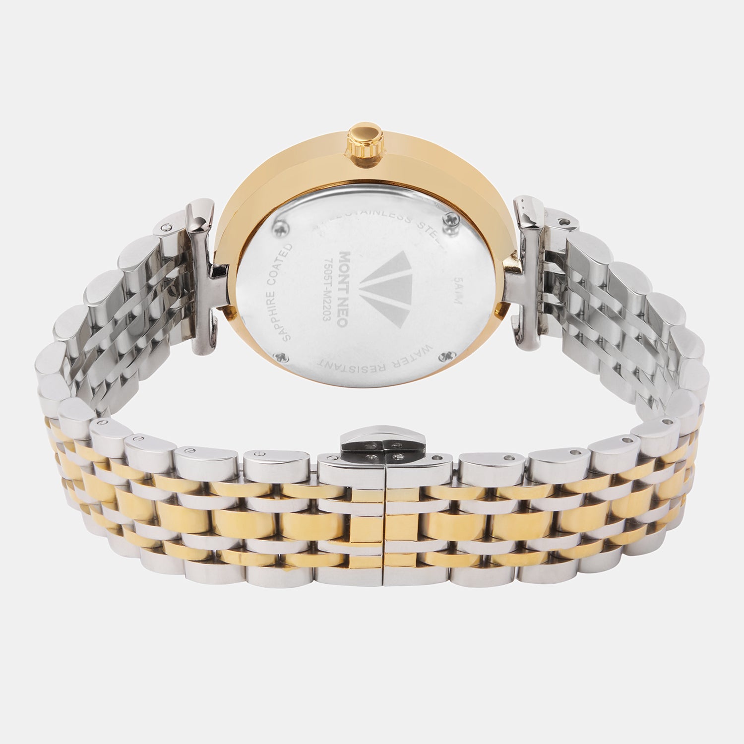 Mont Neo Women Round Silver watch