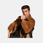 Men Automatic Green Dial Multi-Function Leather Watch 786-L31412