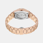 Women Automatic White Dial Analog Metal Watch 2567-M20902