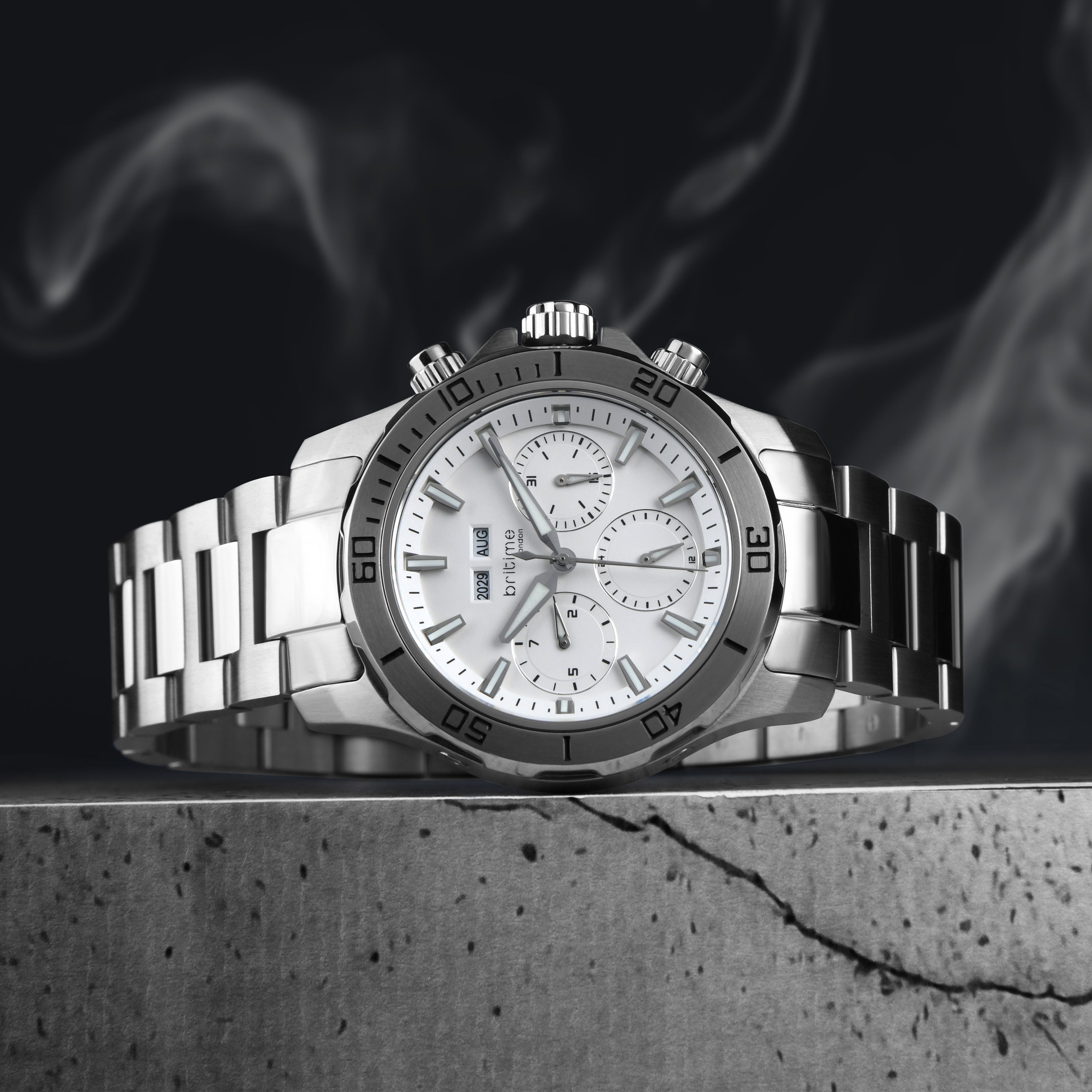 Britime 43 mm Round Automatic watch