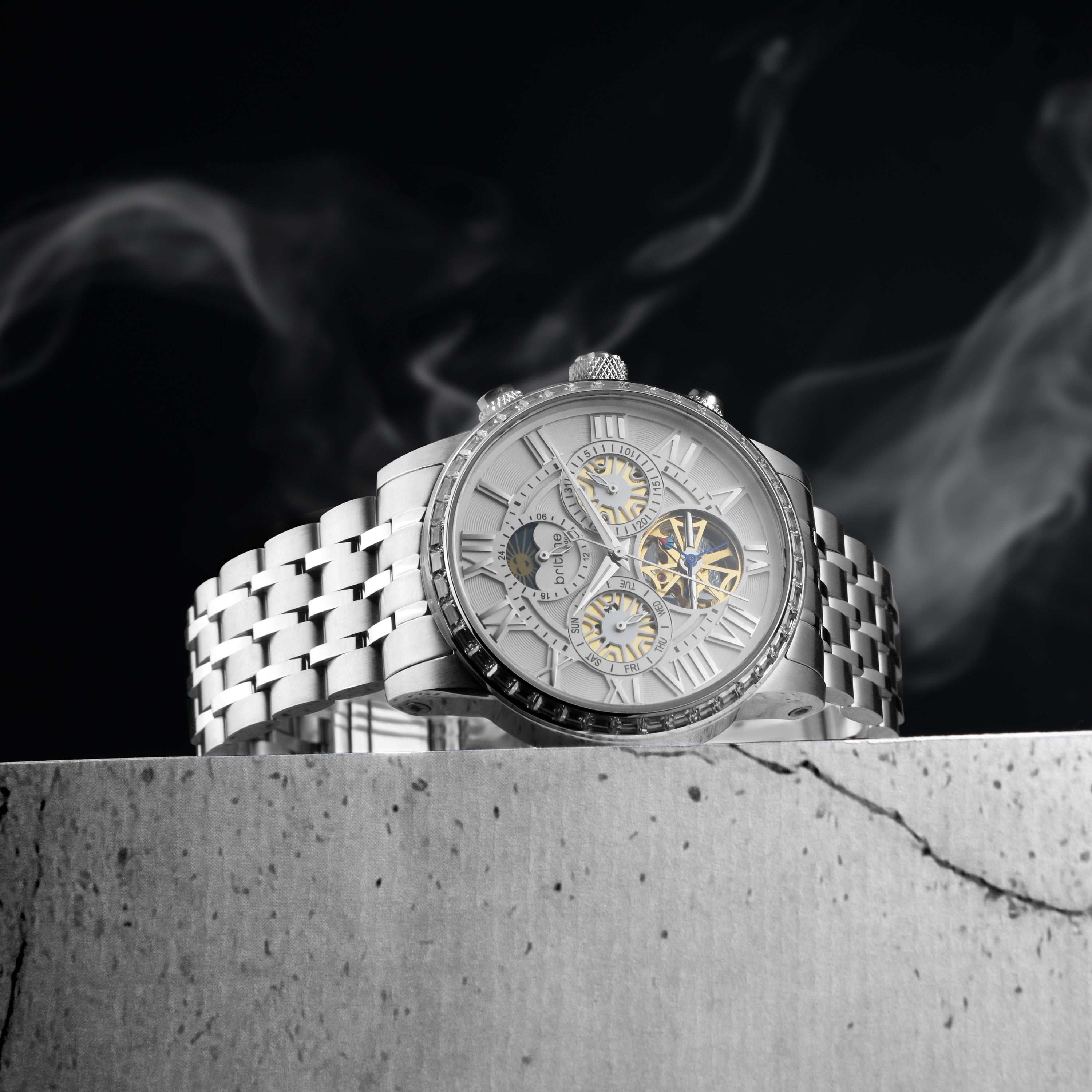 Britime 42 mm Round Automatic watch