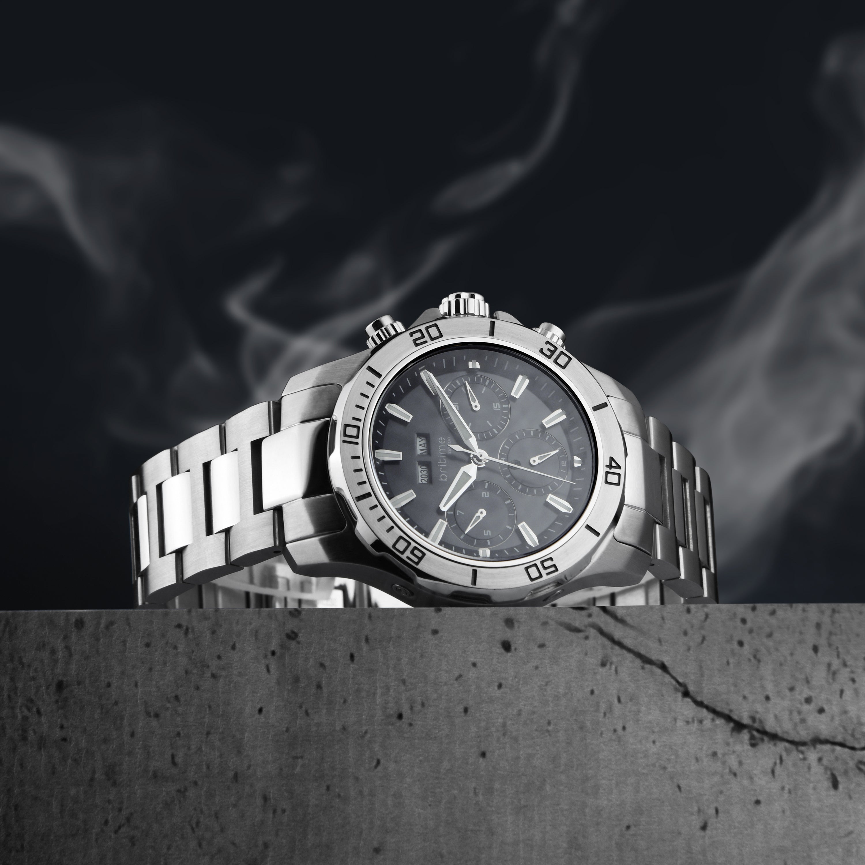 Britime 43 mm Round Automatic watch