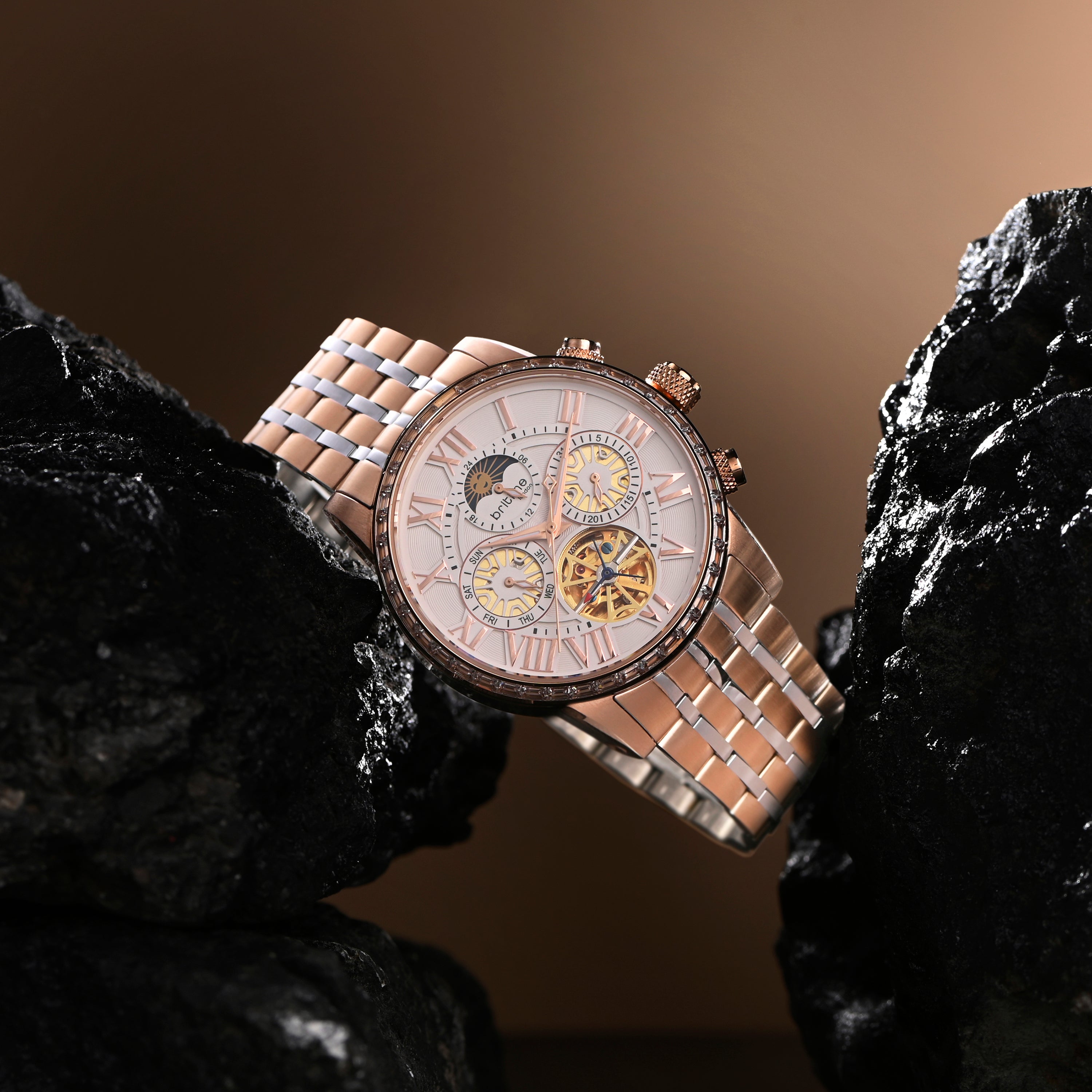 Britime 42 mm Round Automatic watch