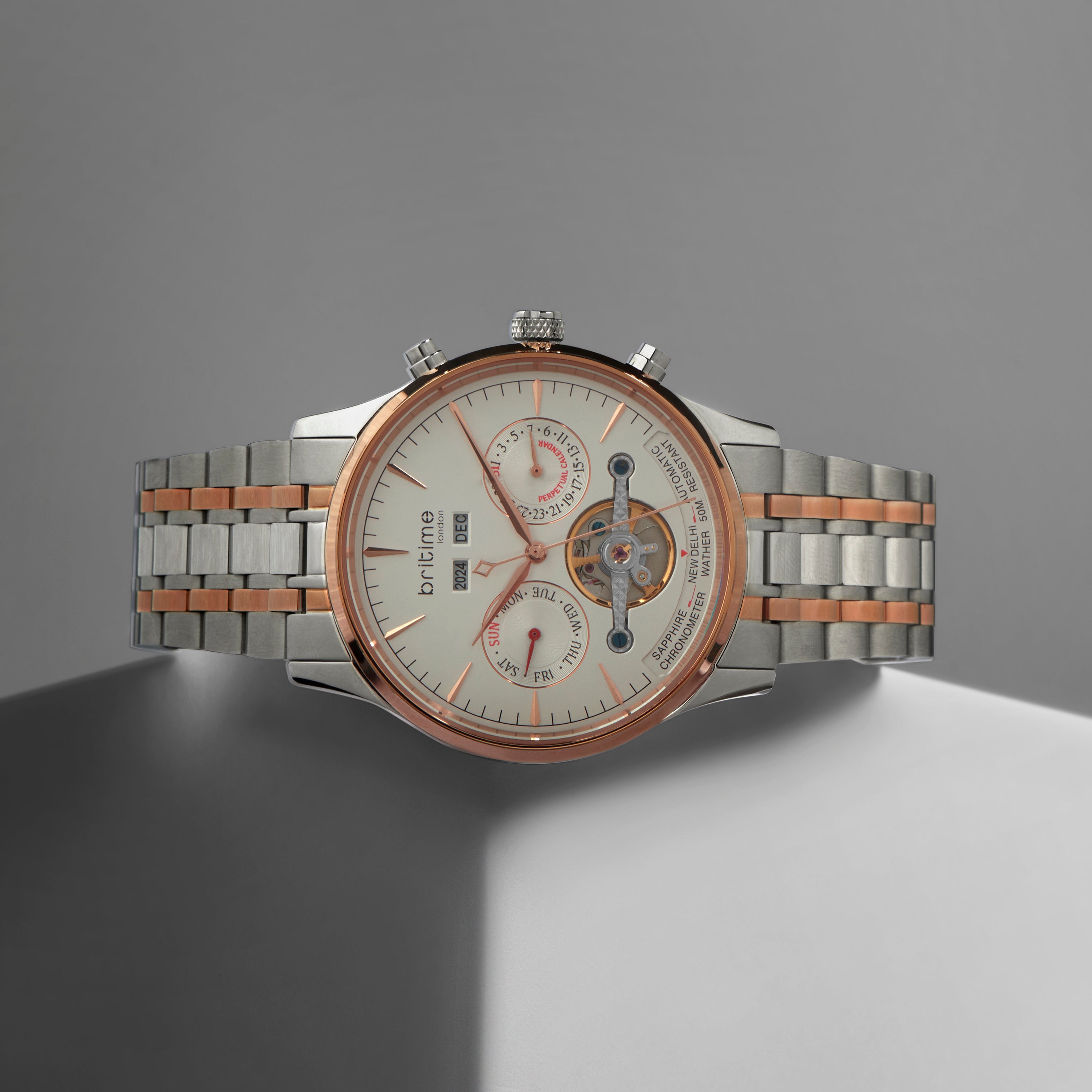 Britime 42 mm Two Tone Automatic watch