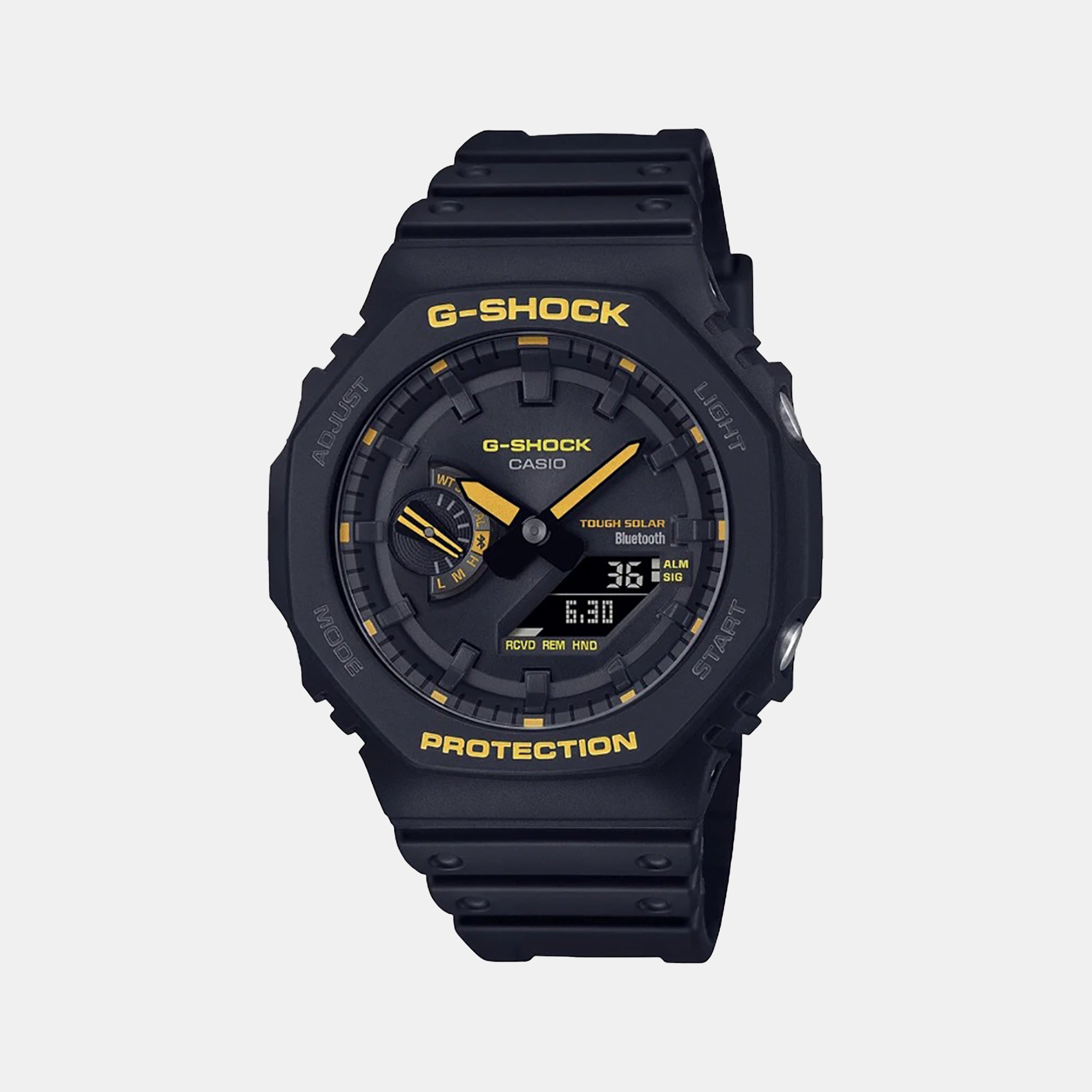 Casio Round Black Digital watch