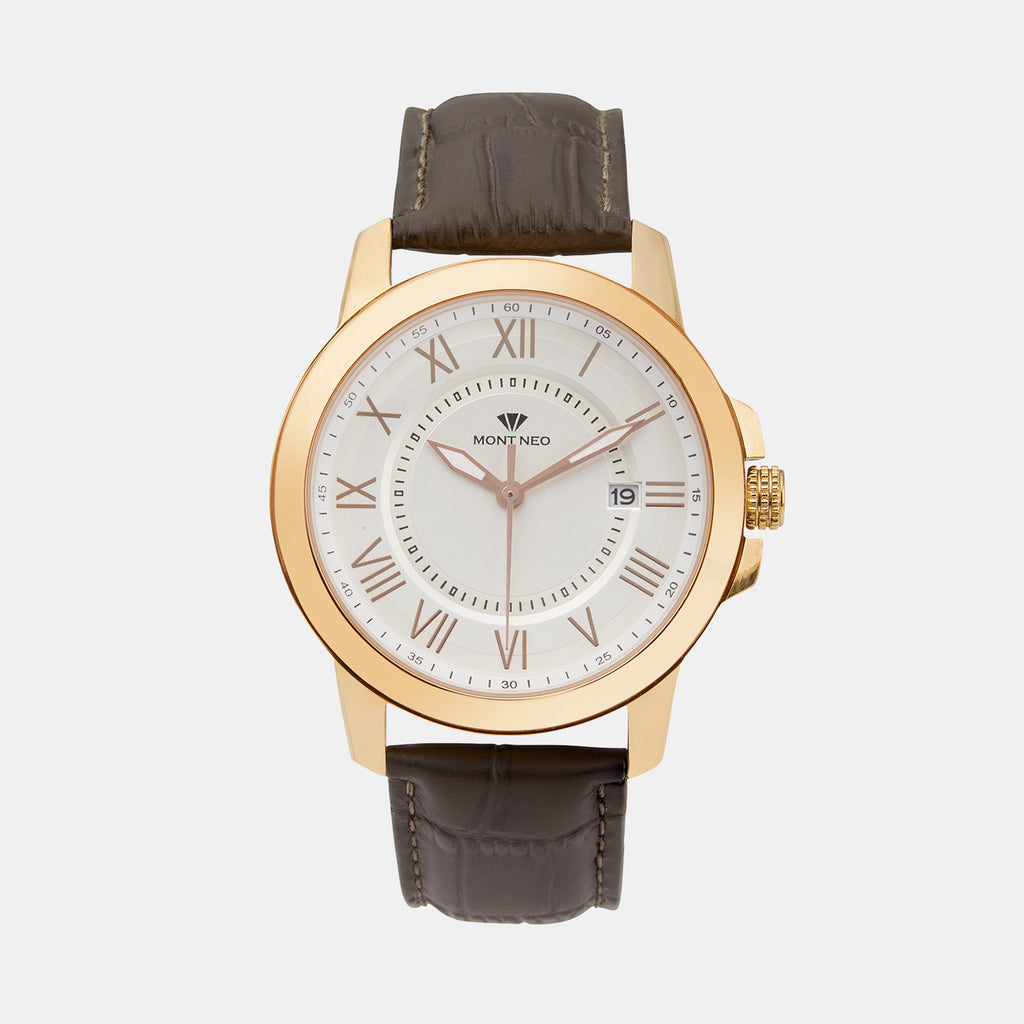 Mont Neo Round Silver Analog watch